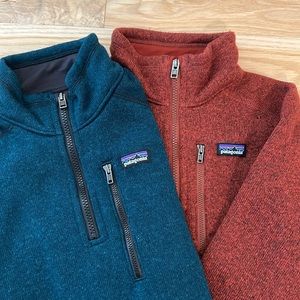Lot of 2 Patagonia Better Sweater Fleece size 12 boys